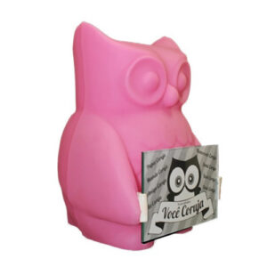 abajur_infantil_Polietileno_coruja_porta_retrato_rosa-lado