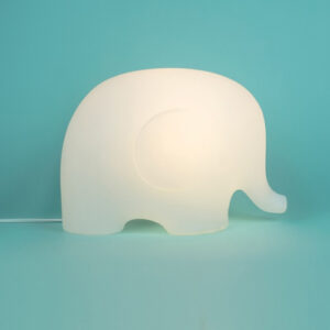 abajur_infantil_Polietileno_elefante_branco-verde