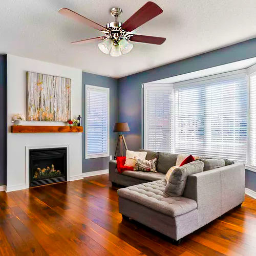 Ventilador Teto Vintage - Imagem 2