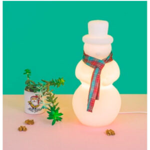 abajur_infantil_Polietilen_boneco_neve_ambientado