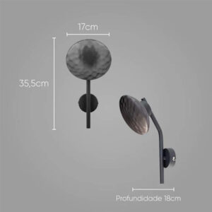 arandela_petra_preto_tamanho