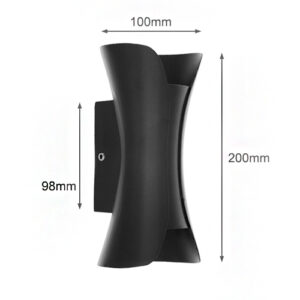 arandela_2_focos_88-tamanho