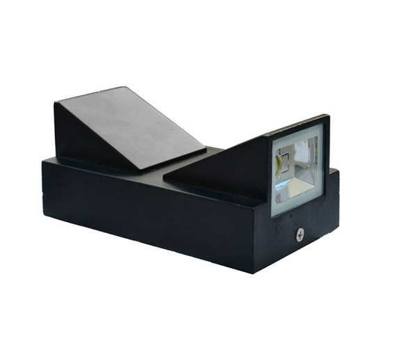 Arandela LED 2 focos pirâmide