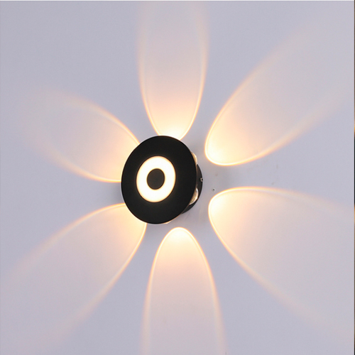 Arandela externa LED 6 fachos