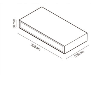 arandela_double_large_tamanho