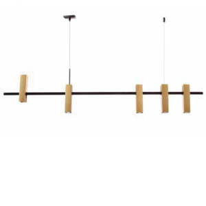 Lustre Square pendente elegância e modernidade com 5 lâmpadas dicroica LED Escolha entre diversos acabamentos para personalizar sua peça para seu ambiente