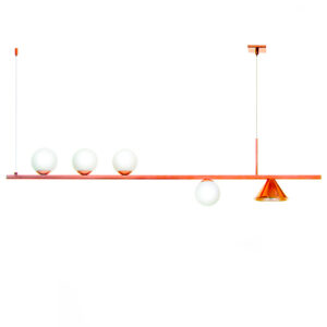 Lustre pendente Durness globo