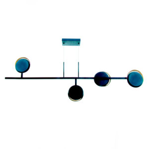 Pendente Eclipse  com 4 módulos LEDs. com ele você terá muita luz e economia