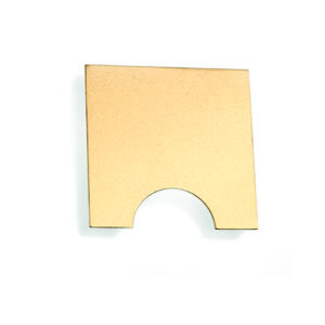 Arandela Uneve quadrada redondo