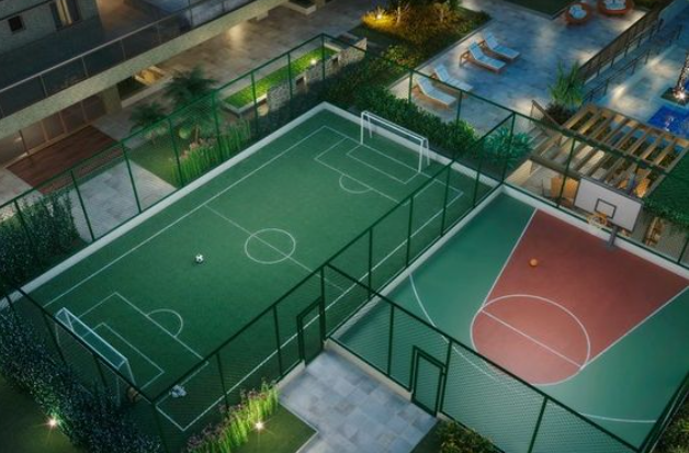 Iluminação para Quadra Poliesportiva