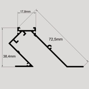 Perfil_embutir_Wall_Washer_tamanho