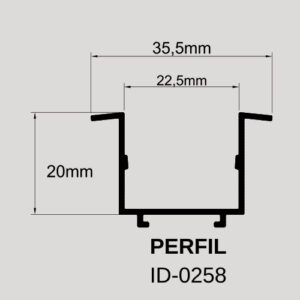 perfil_aluminio_enbutir_rebaixado_tamanho