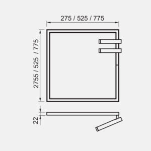 plafom_led_quadrado_legou_com_spot_tamanho