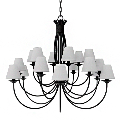 Lustre Clássico Puntas 18-Braços