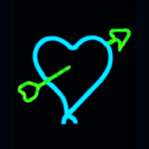 abajur_neon_coracao_com_seta