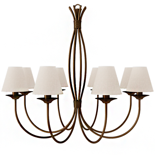 Lustre Clássico Puntas 8-Braços