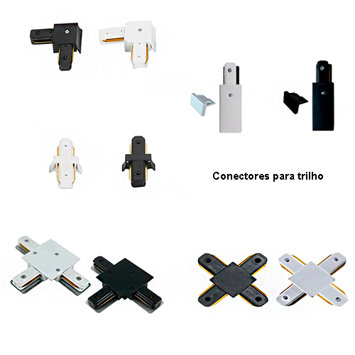 Conectores para trilho Eletrificado