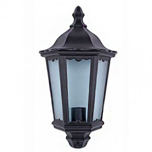 arandela_externa_meia_Nimes_preta