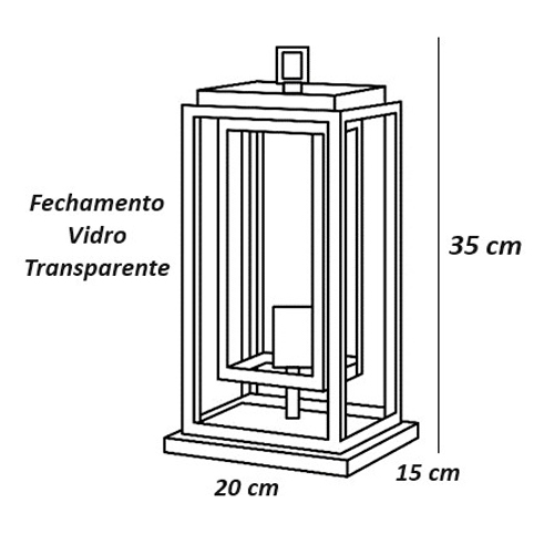 Postinho Balizador Vintage - Imagem 4
