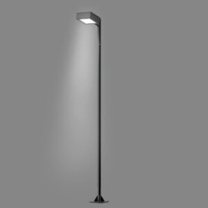 poste_luz_petala_quadrado_1_led_ligado