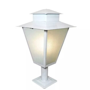 postinho_balizador_lanterna_quadrada_branco