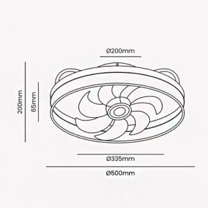 ventilador_orbital_AIR_BLACK_IVORY_tamanho