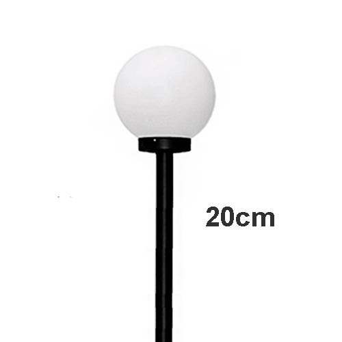 Poste Jardim Globo Ø20cm