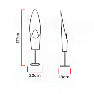 luminaria_de_piso_Blossom_tamanho