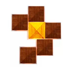 arandela_madeira_painel_piramide_6_pecas_2cores