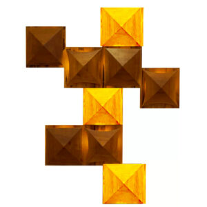 arandela_madeira_painel_piramide_9_pecas_2cores
