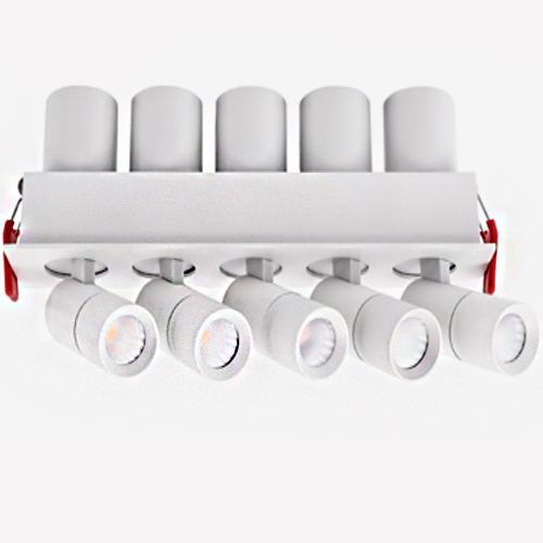 Spot Semi Embutido Omni Quíntuplo