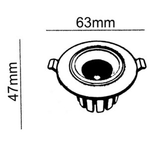 spot_embutir_aster_5w_tamanho