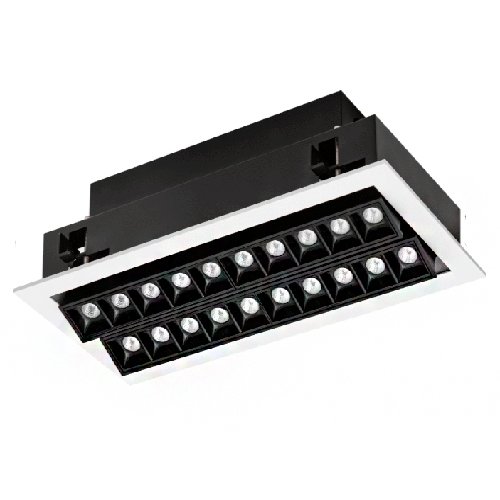 Spot Veneza Direcionável Duplo 40w