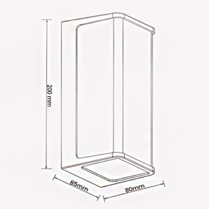 arandela_home_10w_tamanho