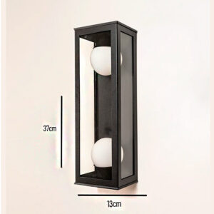 arandela_retangular_2_globos_tamanho