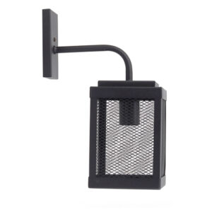 arandela_tela_quadrada_preta