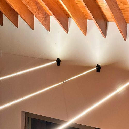 Perfil de LED de Cabo de Aço