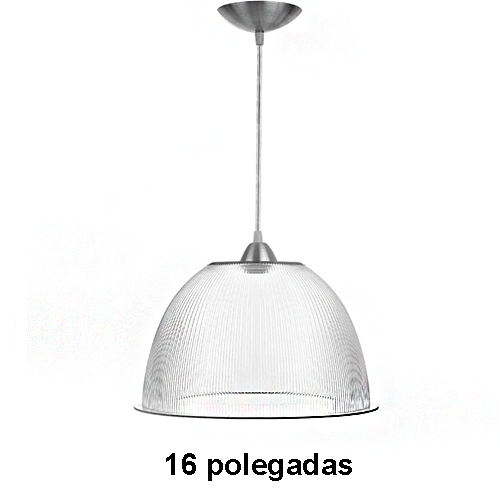 Pendente Industrial Prismático 16p
