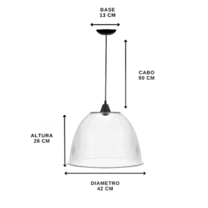 pendente_prismatico_16_polegadas_tamanho