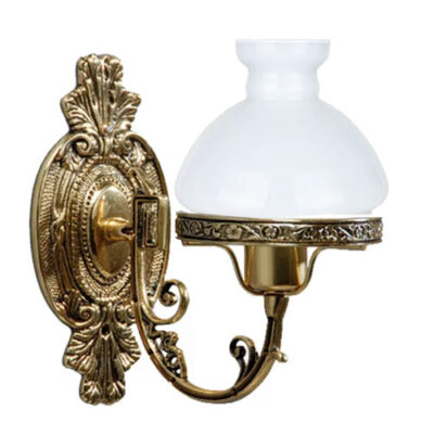 Arandela de Bronze Cúpula 13,5cm