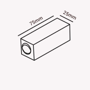 arandela_minima_preta_simples_tamanho