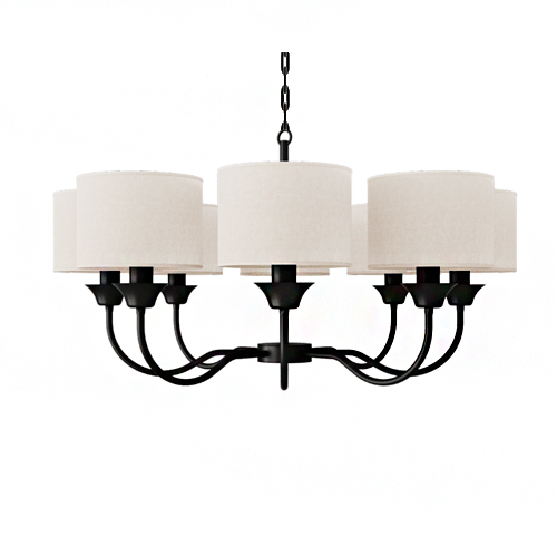 Lustre Pendente ALBA 8-cupulas