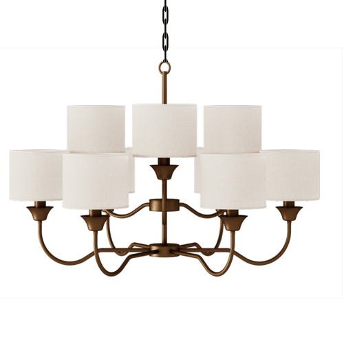 Lustre Pendente ALBA 9-cupulas