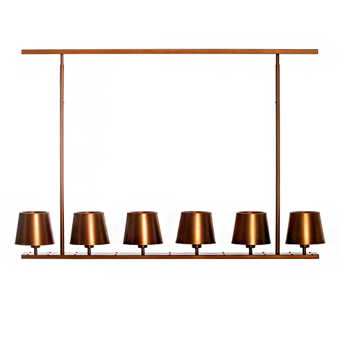 Lustre Pendente Tocheiro Metal