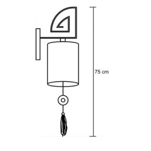 arandela_orientali_tamanho