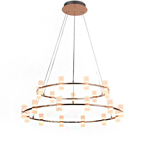 Lustre LED Candel 2 Aros