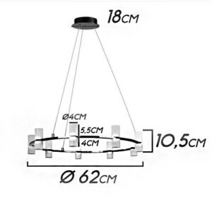 lustre_led_CANDEL_tamanho