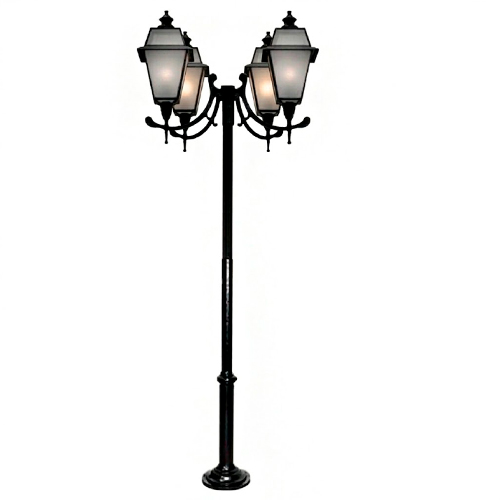 Poste Quadrado Telescópio Quádruplo