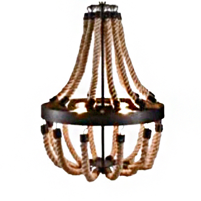 Lustre Corda Rústica