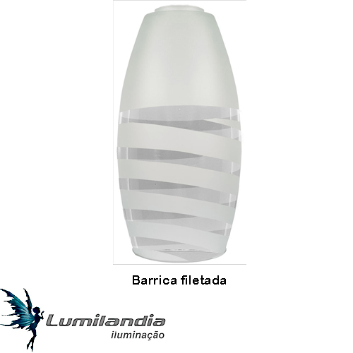 Vidro Barrica Filetada